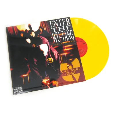 Wu-Tang Clan “Enter the Wu-Tang” Yellow 🟡 LP