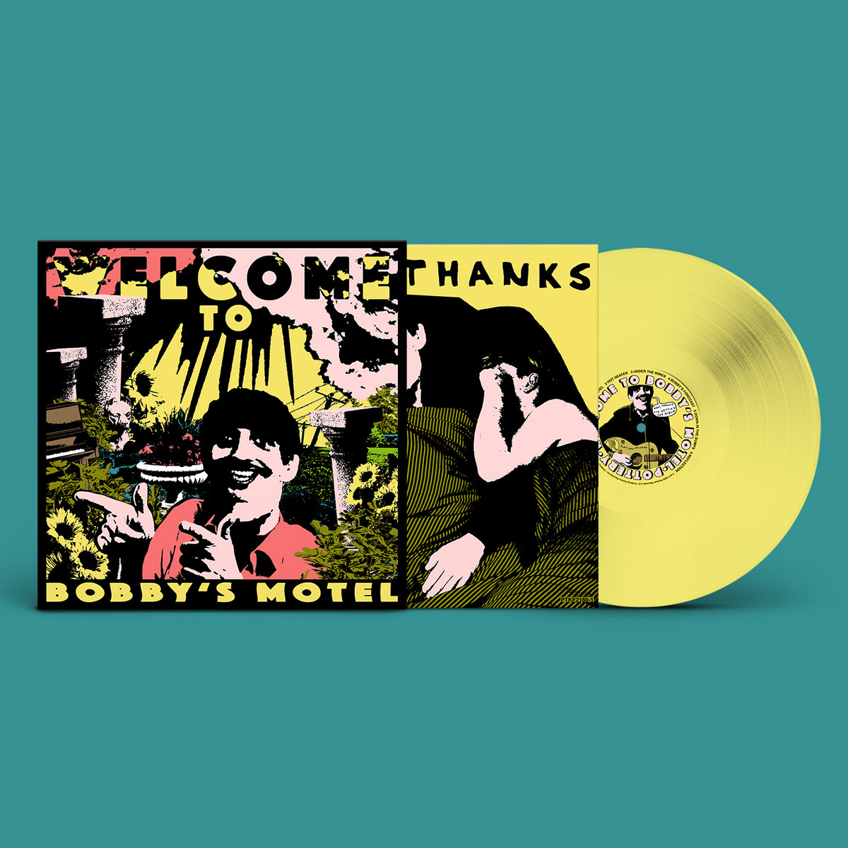 Pottery "Welcome to Bobby's motel" LP