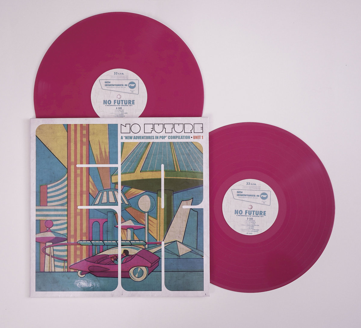 VV.AA "No Future: A "New Adventures In Pop" Compilation • Unit 1" 2LP