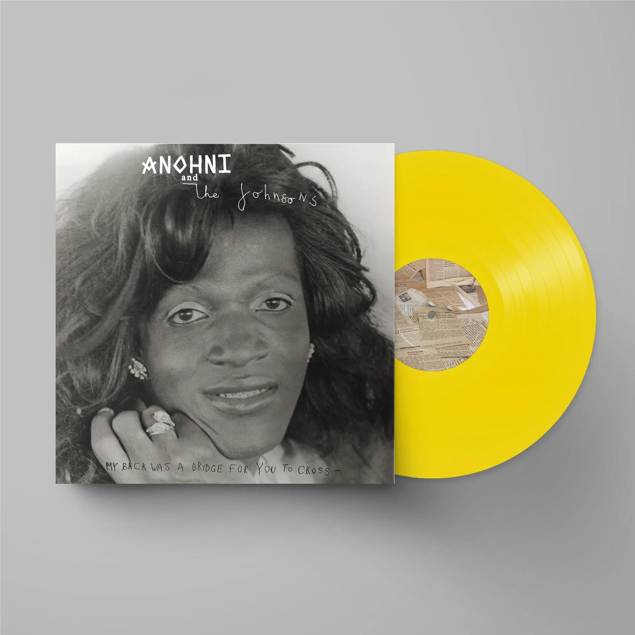 Anohni & The Johnsons "My Back Was A Bridge For You To Cross" Ultra Limited Yellow 🟡 LP Edition