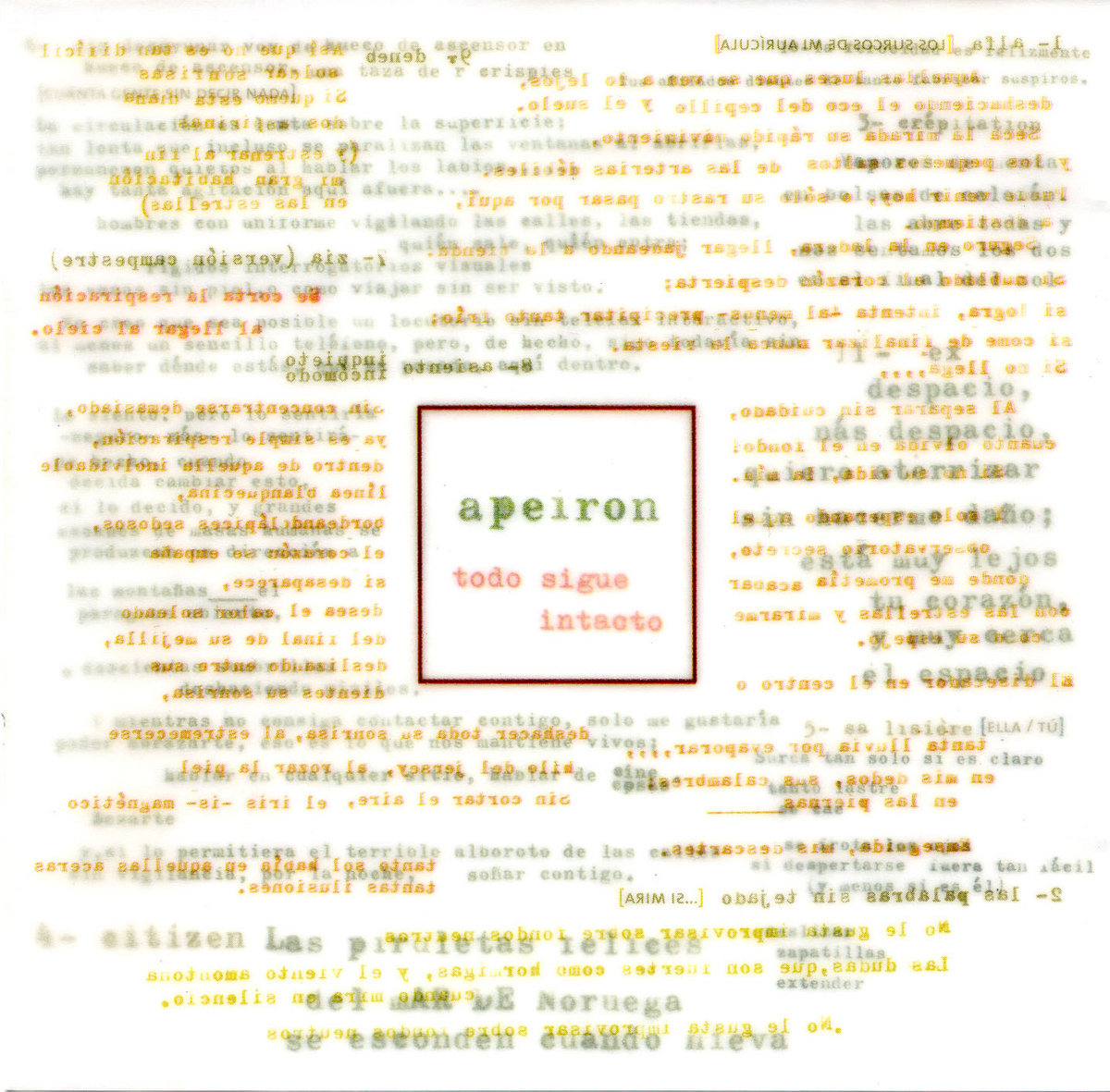 Apeiron "todo sigue intacto" LP