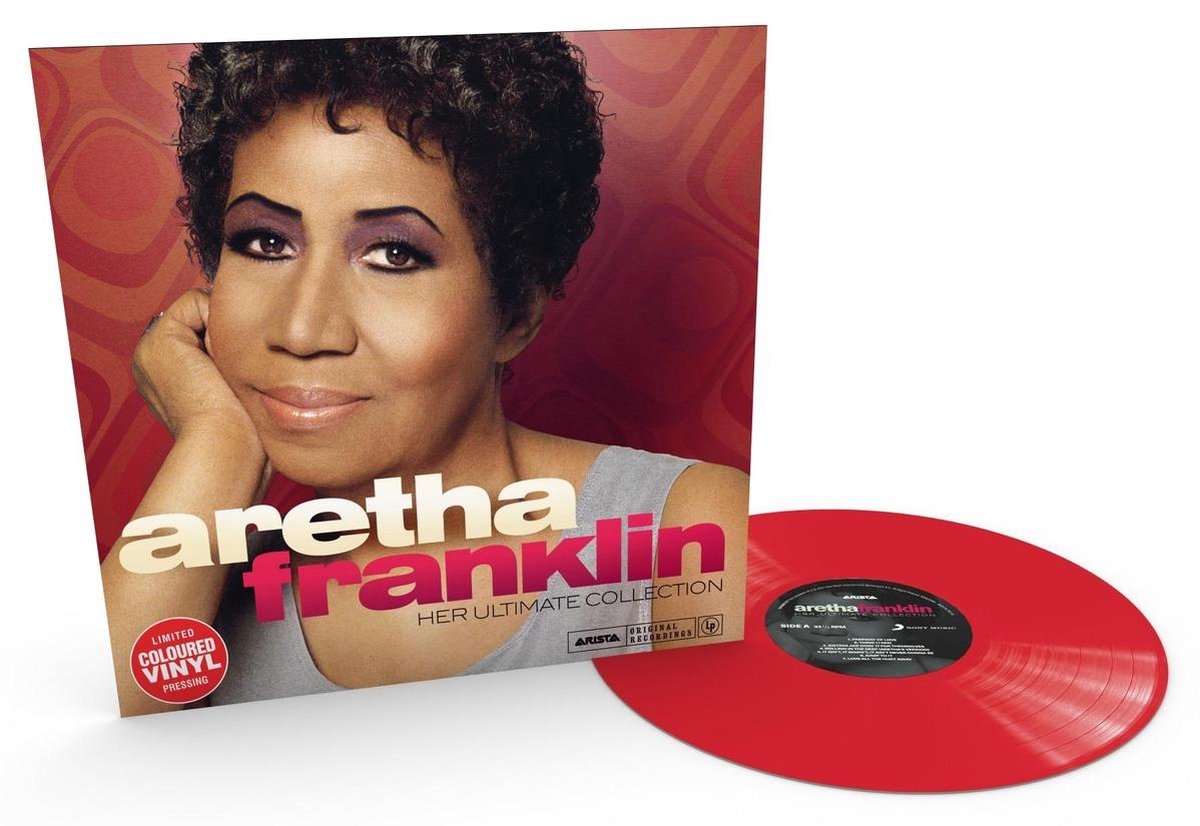 Aretha Franklin "Her Ultimate Collection" Red LP