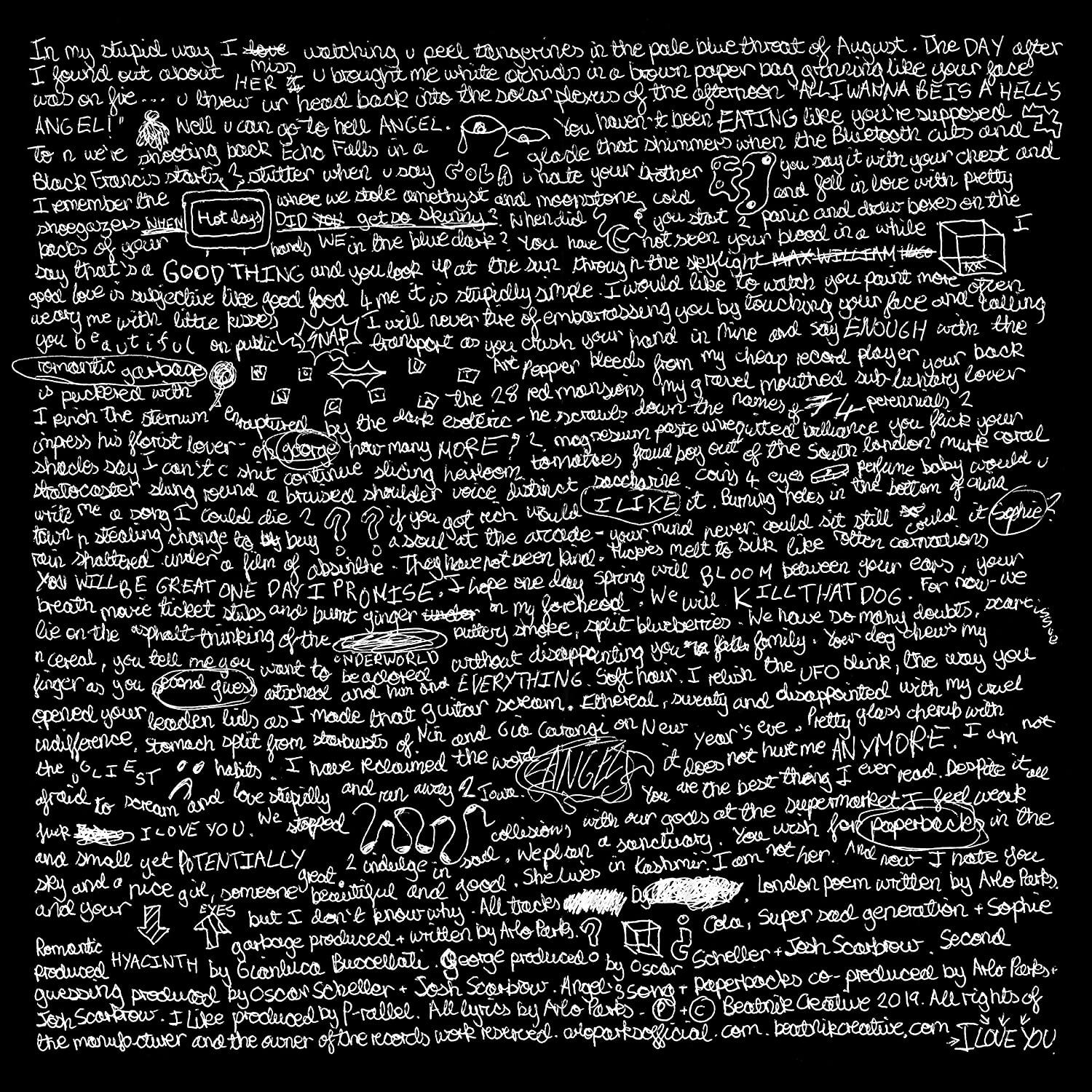 Arlo Parks "Super Sad Generation" Limited White LP