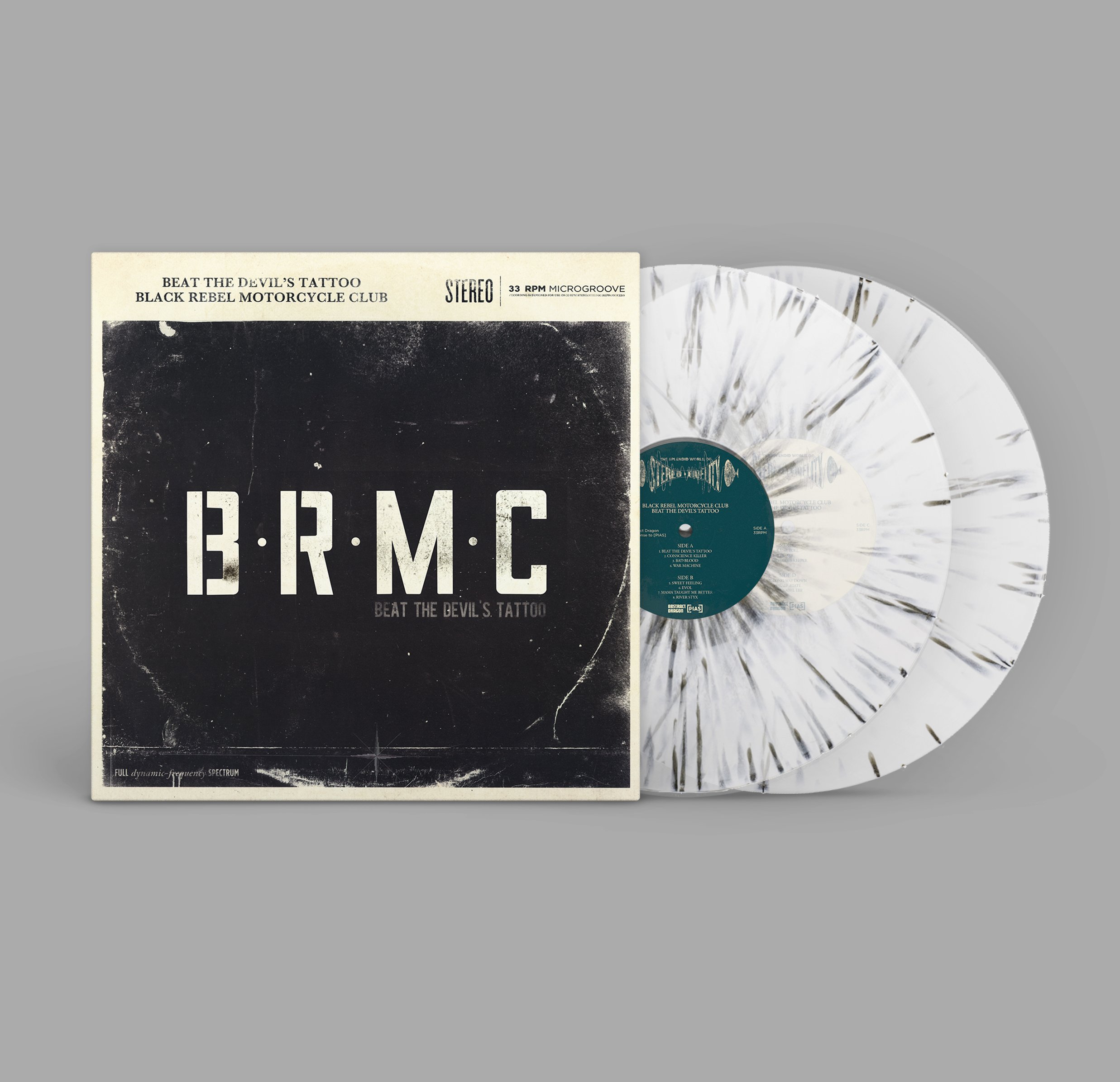 Black Rebel Motorcycle Club "Beat The Devil's Tatto" Anniversary Splatter 2LP