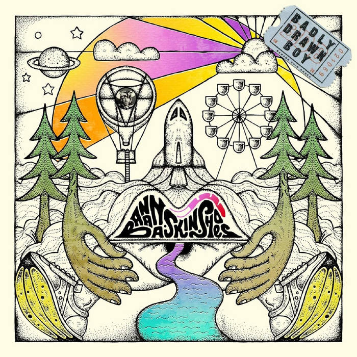 Badly Drawn Boy "Banana Skin Shoes" LP