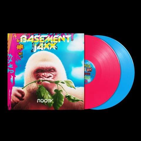 Basement Jaxx "Rooty" Blue + Pink 2LP