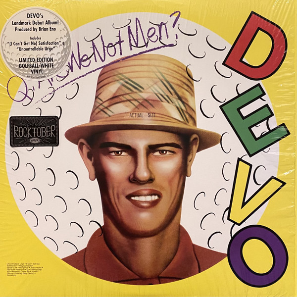 Devo "Q: Are We Not Men? A: We Are Devo!" White LP