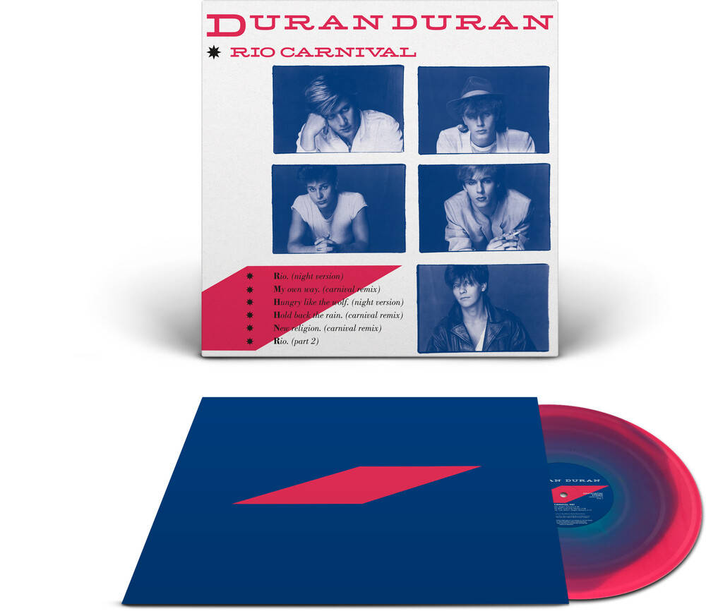 Duran Duran "Carnival Rio!" Blue/Pink 12" (RSD 2023)