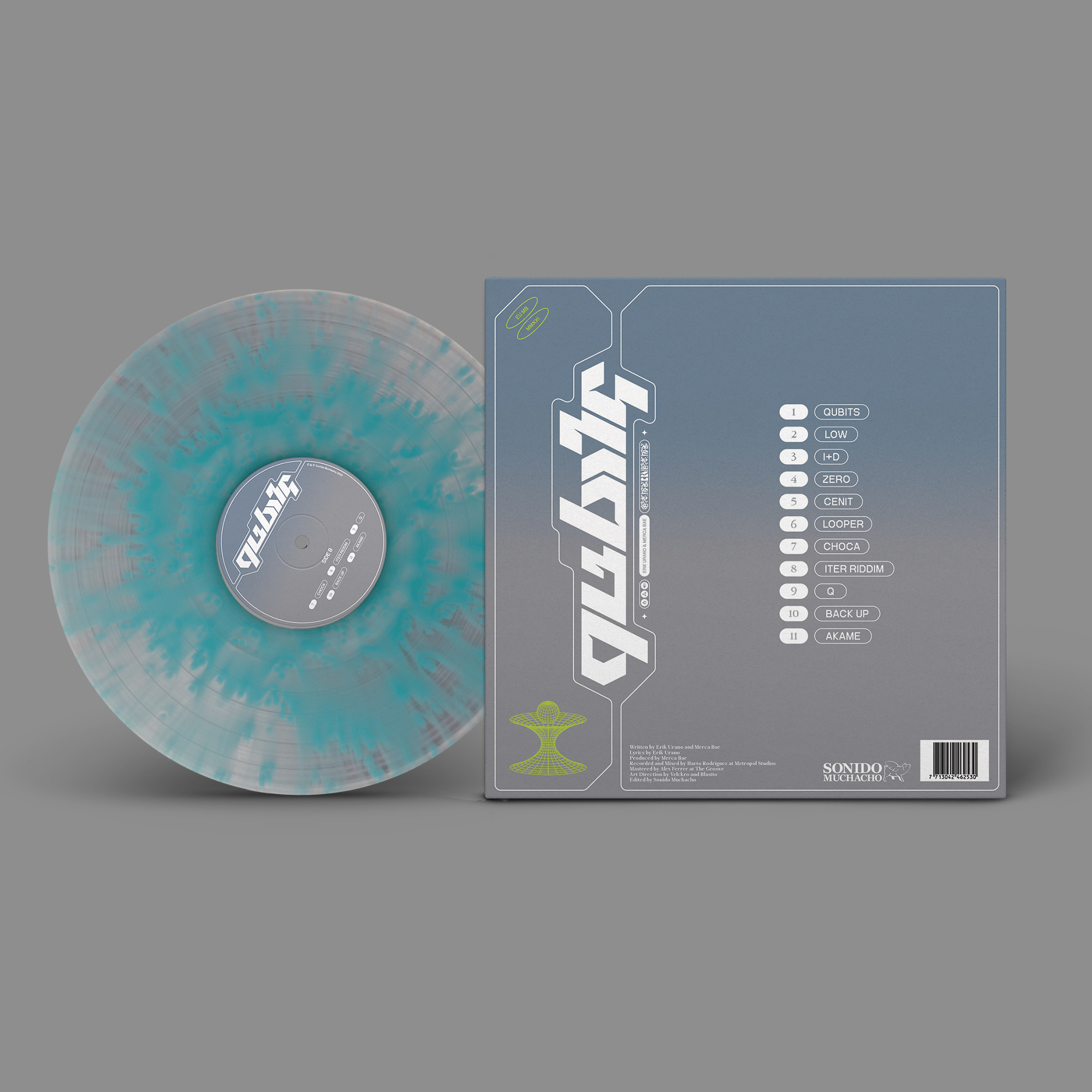 Erik Urano "Qubits" LP Color