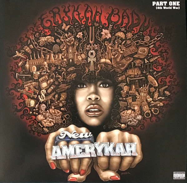 Erykah Badu "New Amerykah: Part One (4th World War)" Purple 🟣🟣 2LP