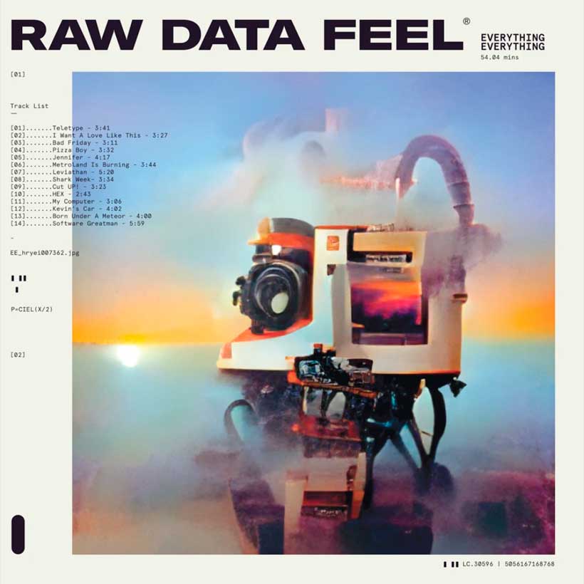 Everything Everithing "Raw Data Feel" Pink LP