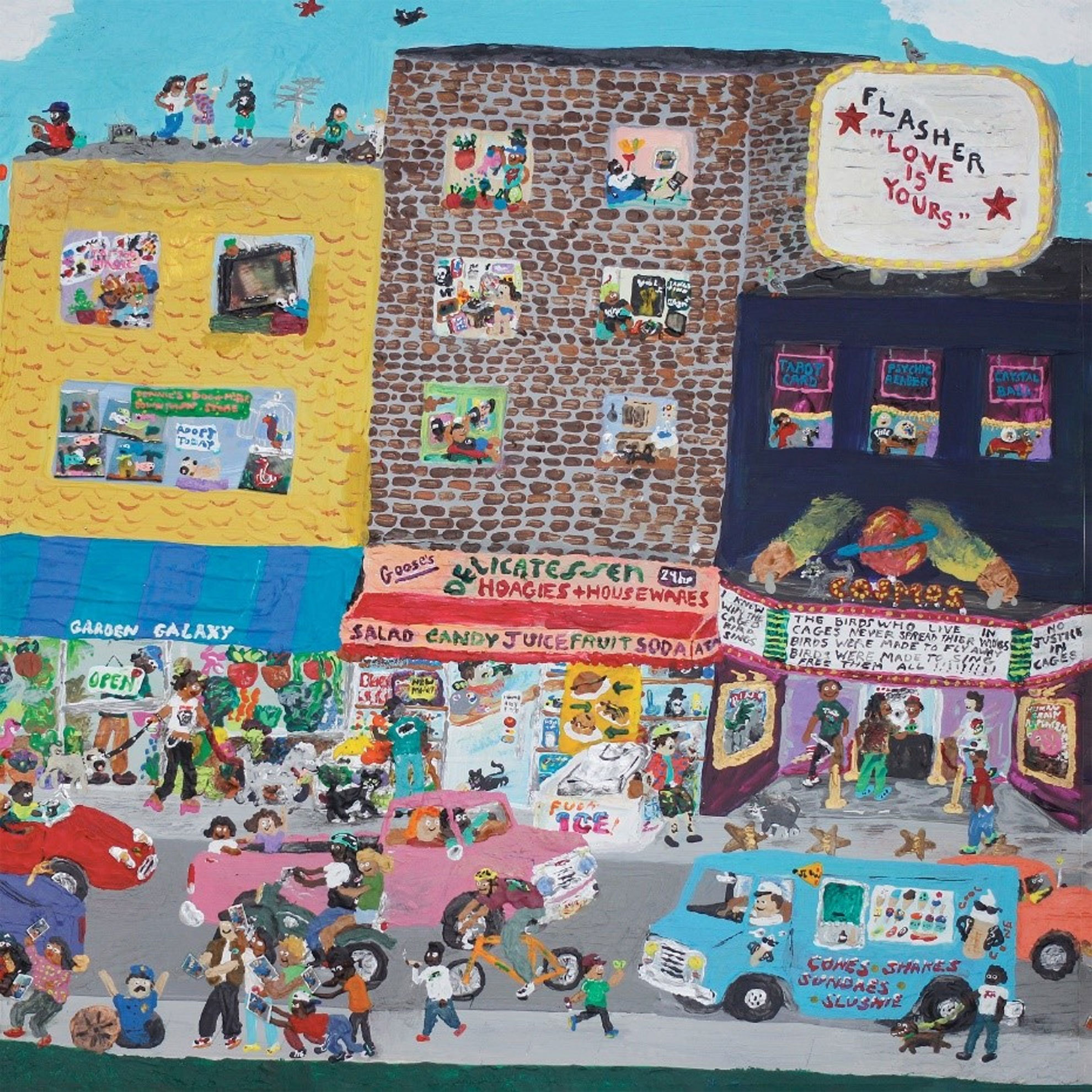 Flasher "Love is Yours" Blue LP