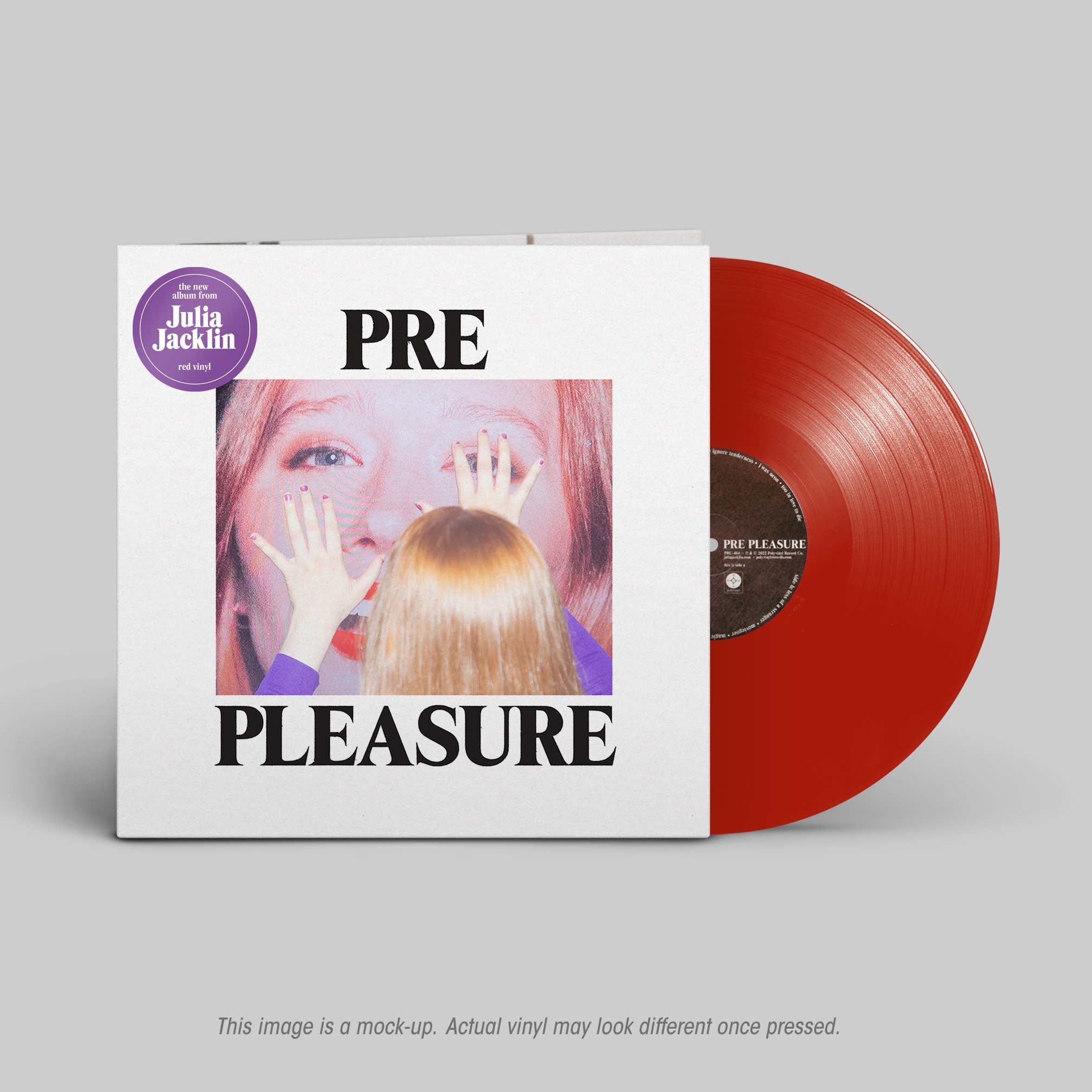 Julia Jaklin "Pre Pleasure" Red LP