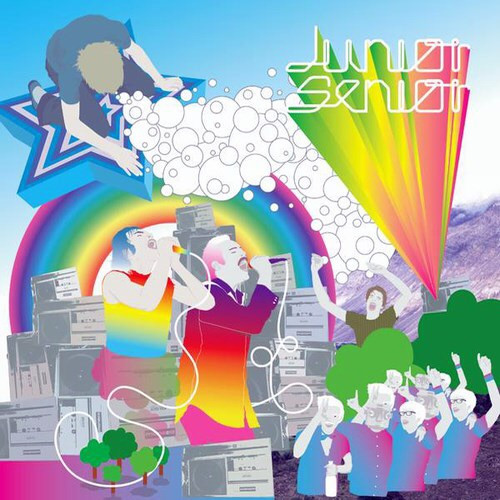 Junior Senior "D-D-Don't Don't Stop The Beat" LP