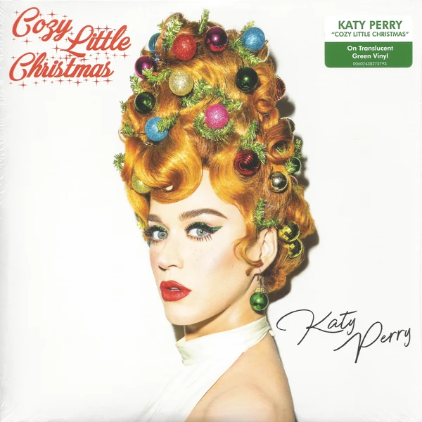Katy Perry "Cozy Little Christmas" Traslucent Green 7"