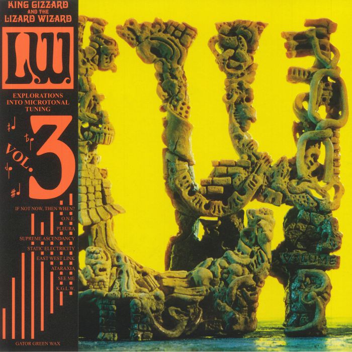 King Gizzard and the Lizard Wizard "LW vol. 3" LP (Limited Green)