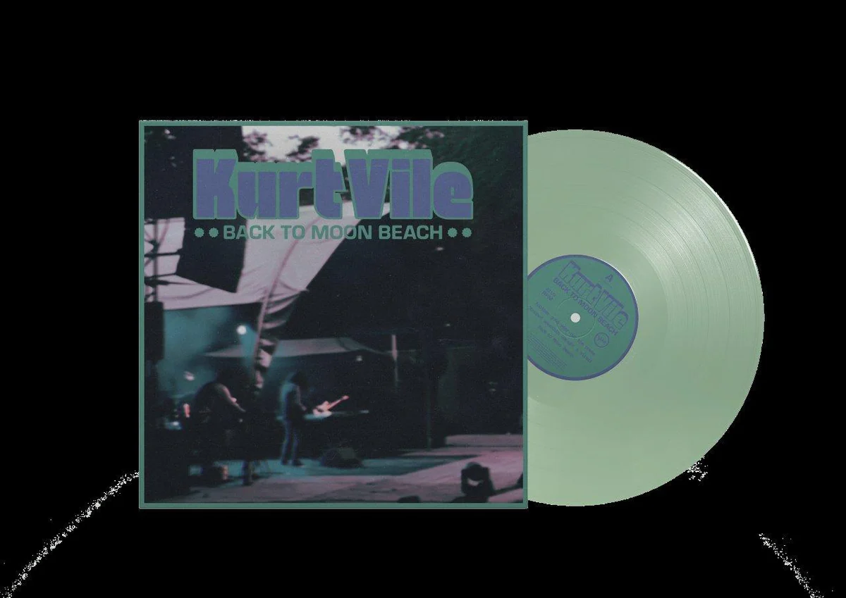 Kurt Vile "Back to Moon Beach" Coke Bottle Clear LP