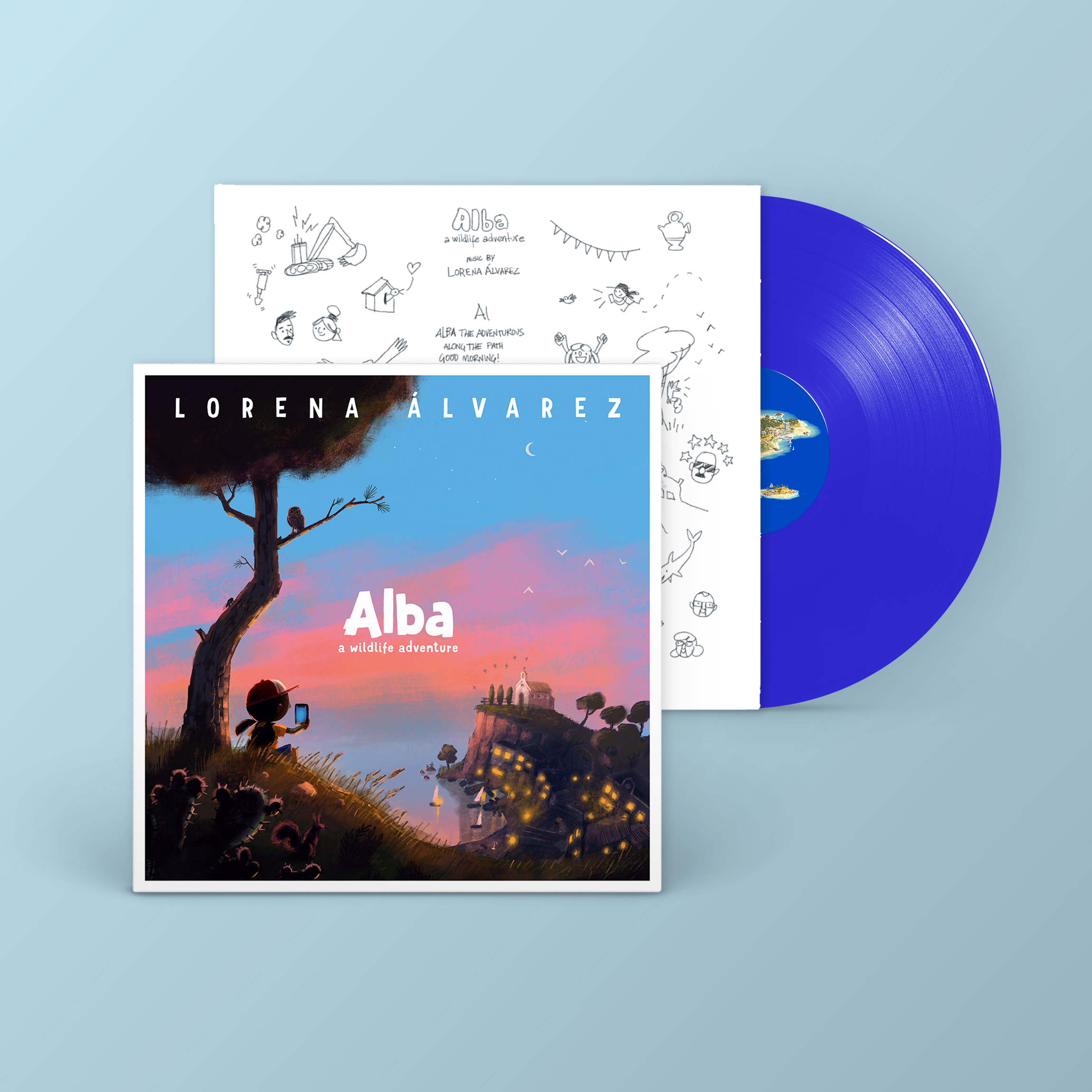 Lorena Álvarez "Alba: a Wildlife Adventure" LP Azul