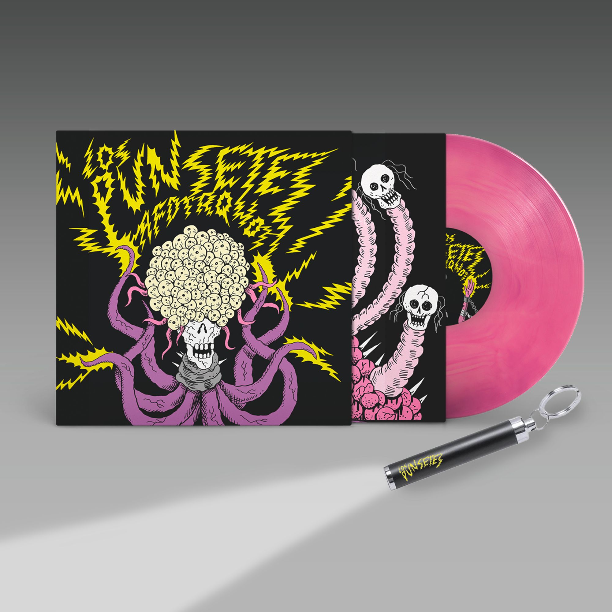 Los Punsetes “AFDTRQHOT” LP Color + Linterna