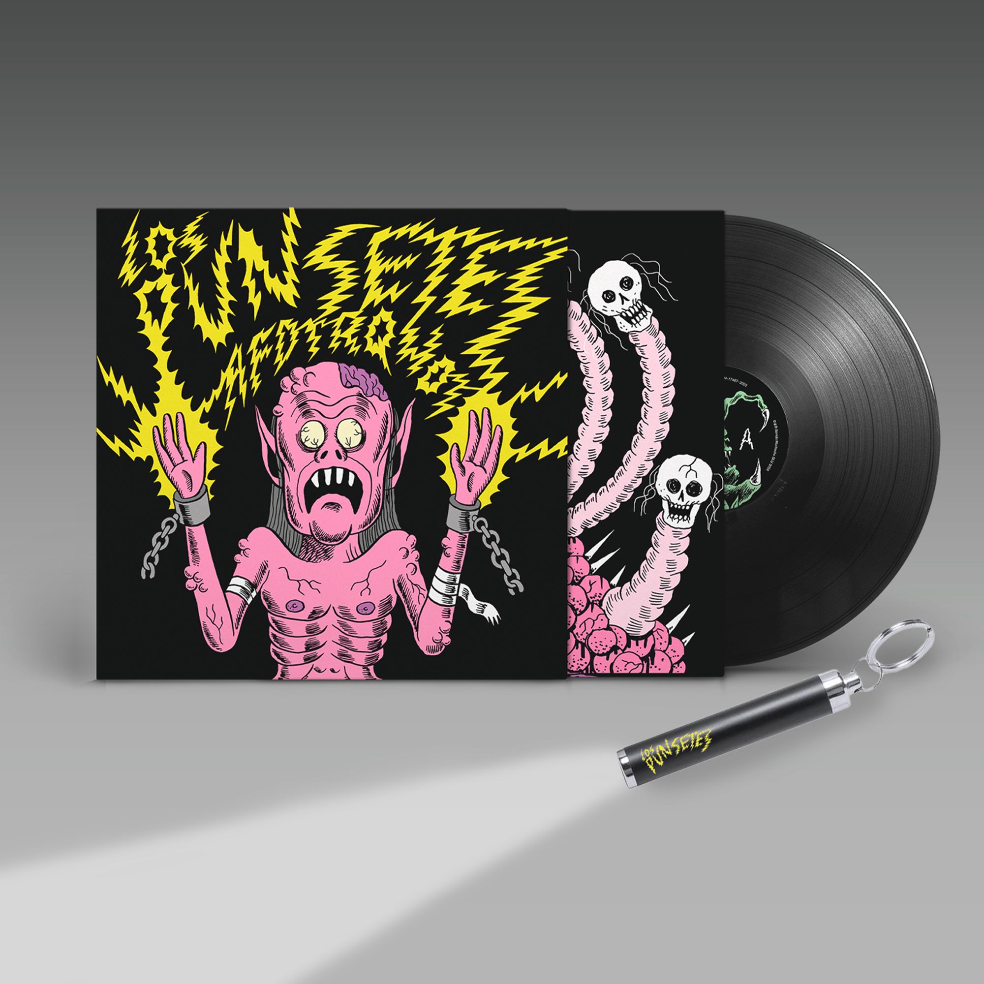 Los Punsetes “AFDTRQHOT” LP + Linterna