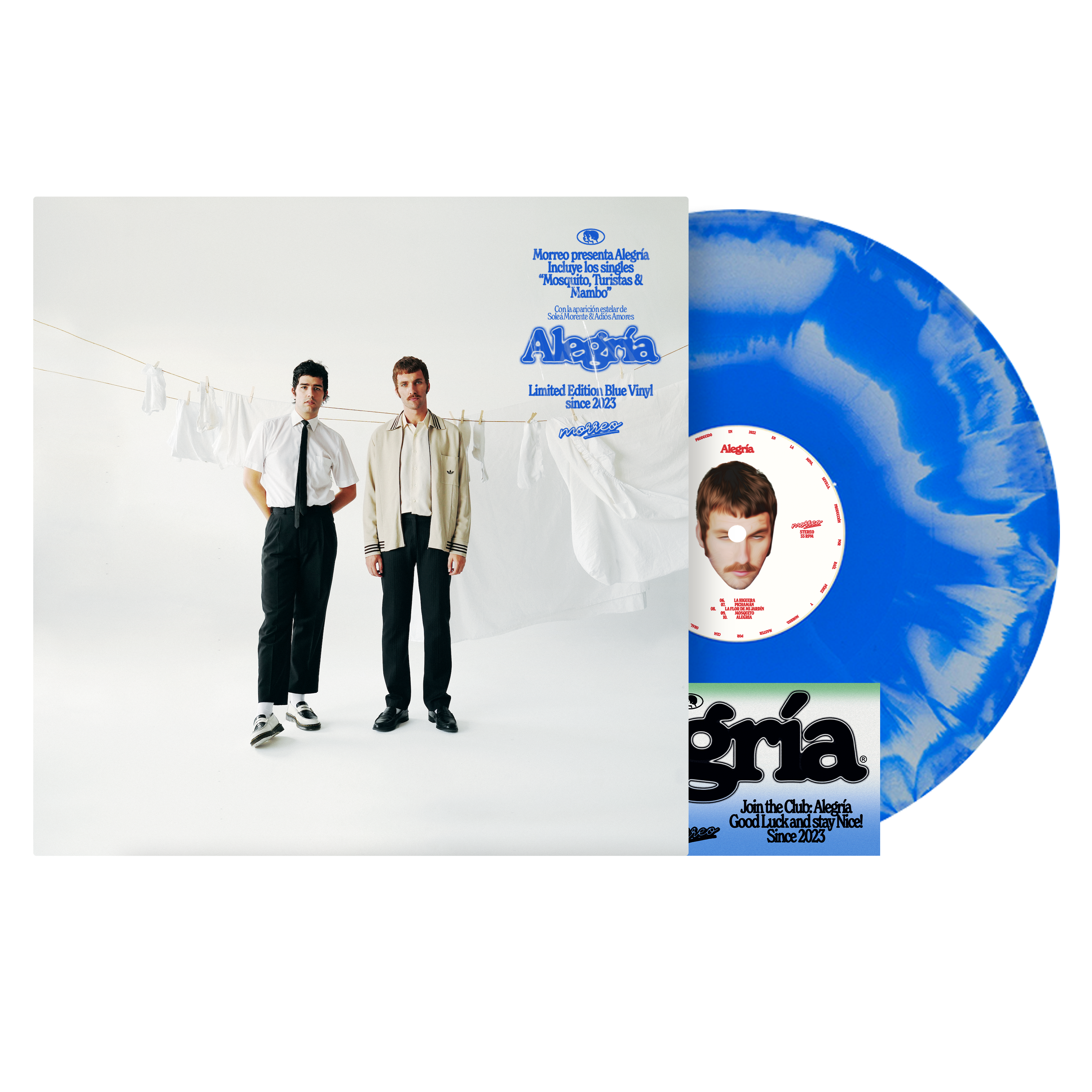 Morreo "Alegría" LP azul