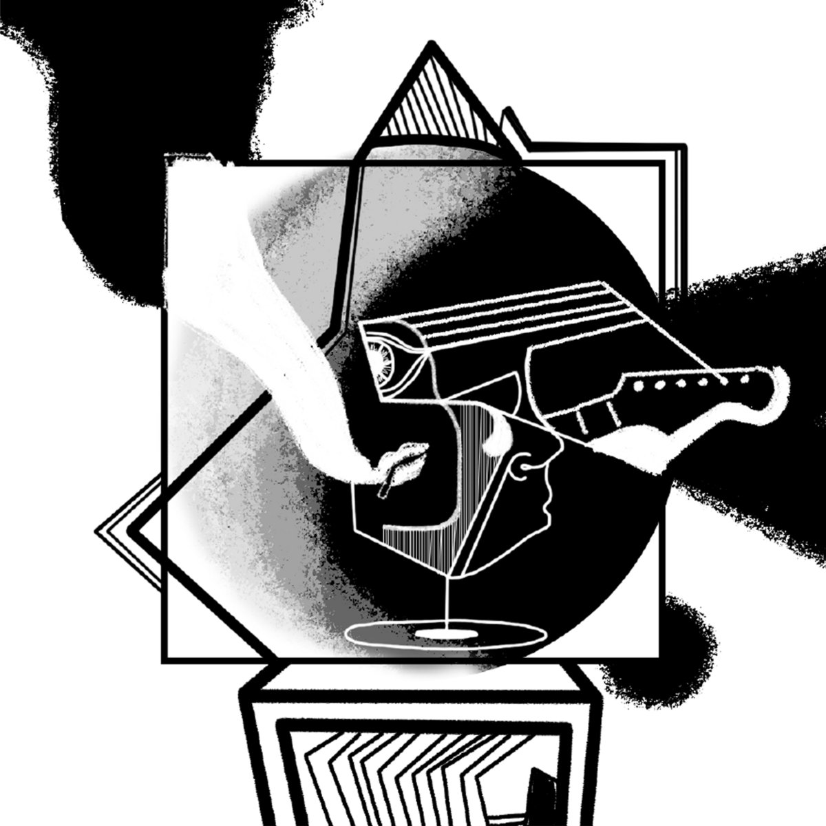 Miguel Trias de Bes "Los que caen" LP