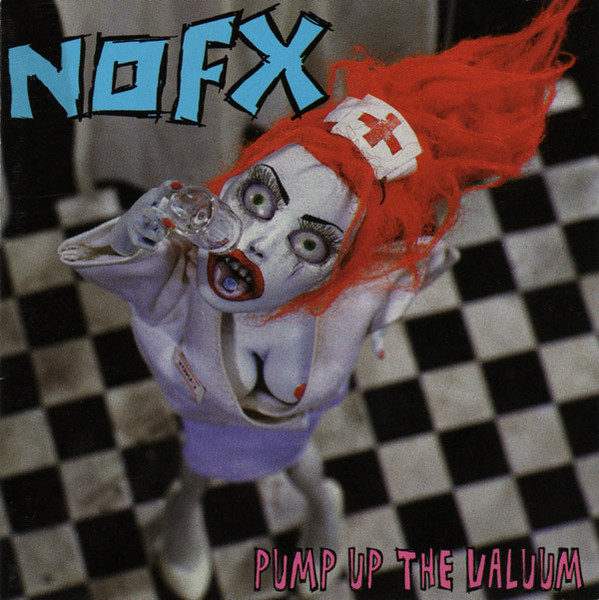 NOFX "Pump Up The Valuum" Azul Cian LP