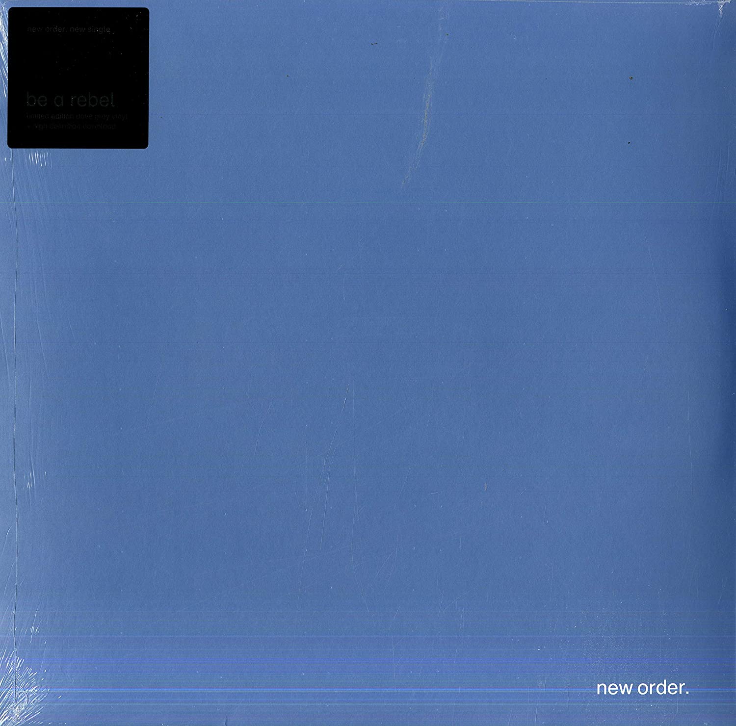 New Order "be ar rebel" Maxi Single