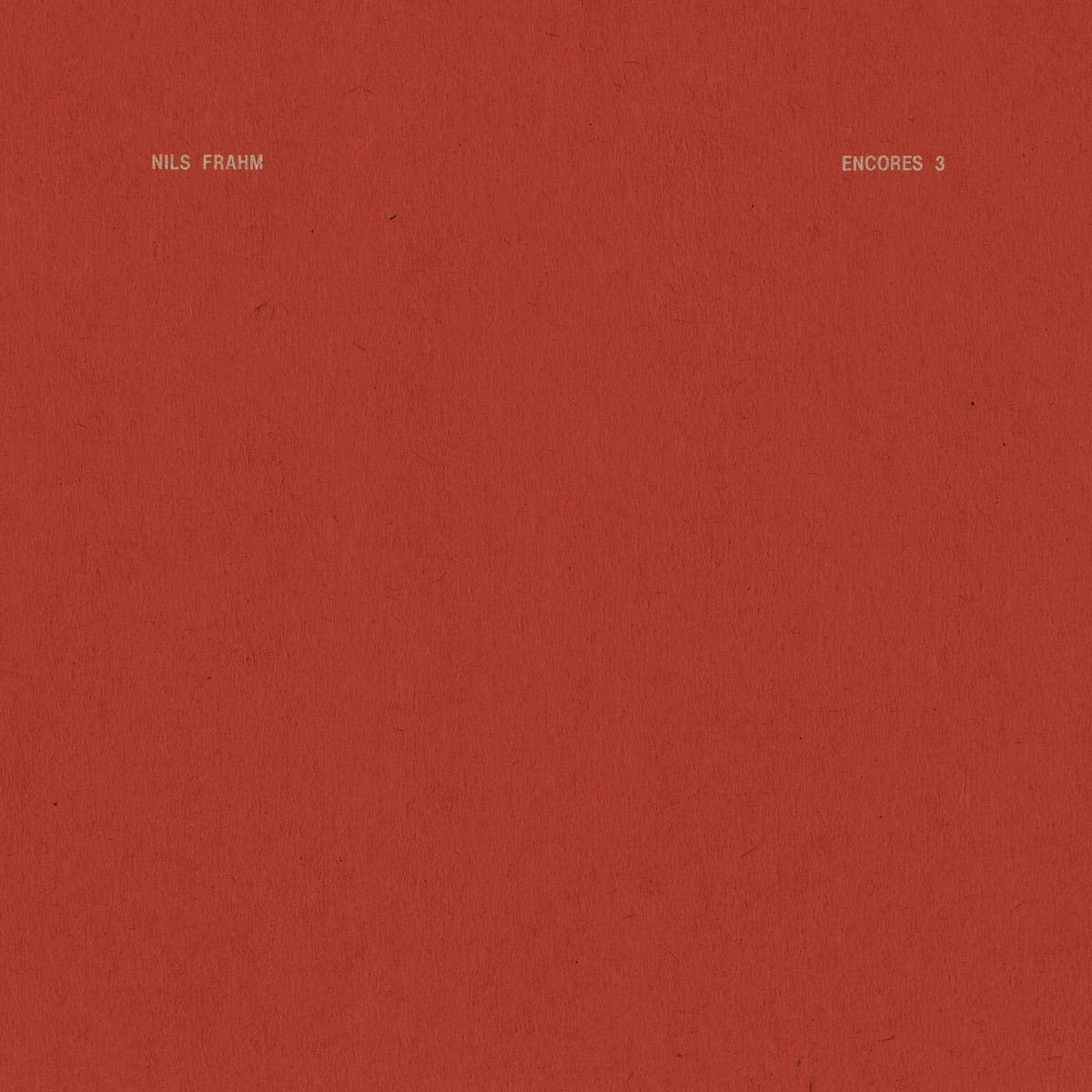 Nils Frahm "Encores 3" LP