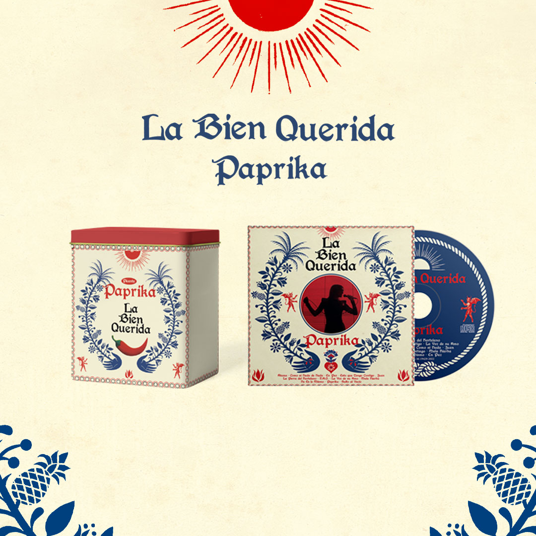 La Bien Querida "Paprika" CD + Bote de pimentón