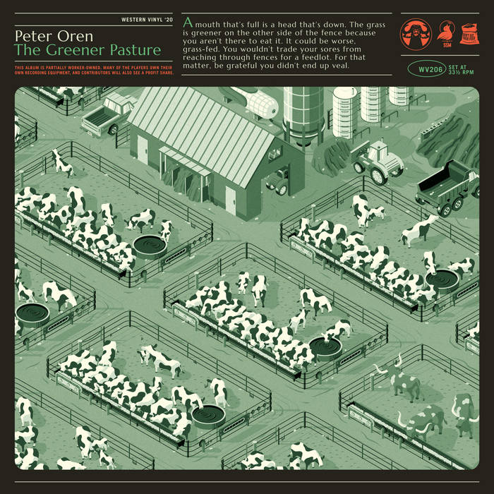 Peter Oren "The Greener Pasture" LP