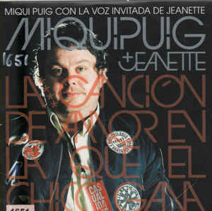 Miqui Puig + Jeanette, "La **** canción de amor en la que el chico gana" CD-Single