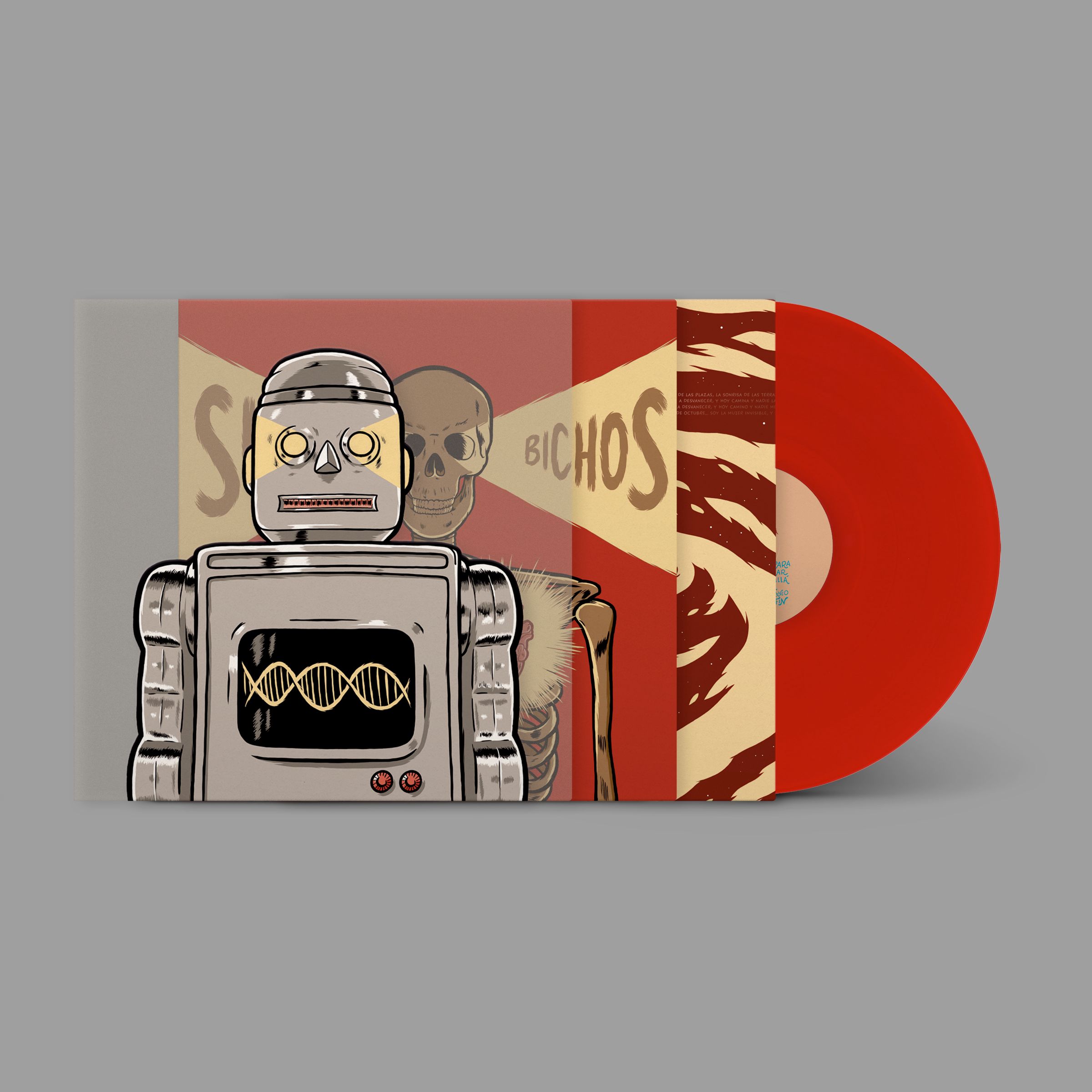 Surfin' Bichos "Más Allá" LP Rojo Limitado