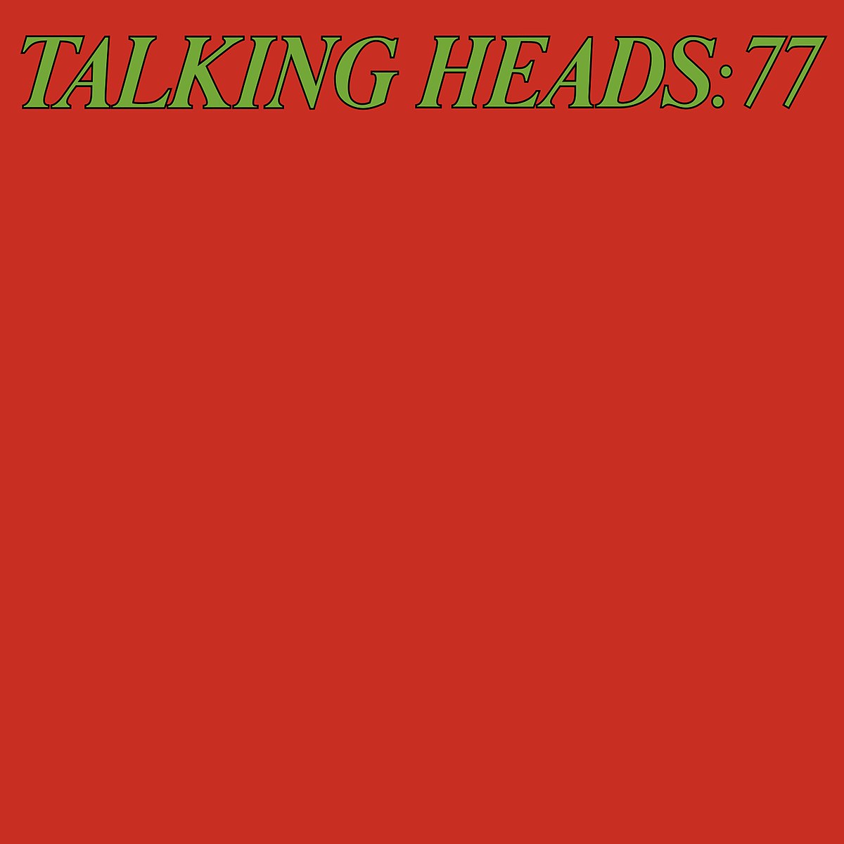 Talking Heads "77" LP