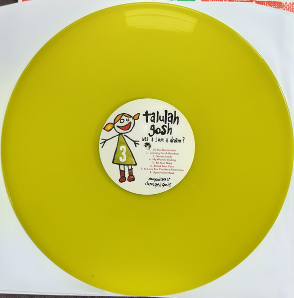 Talulah Gosh "Was it Just a Dream?" Coloured 2LP