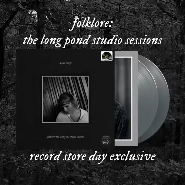 Taylor Swift "Folklore: The Long Pond Studio Sessions" Grey 2LP (RSD 2023)