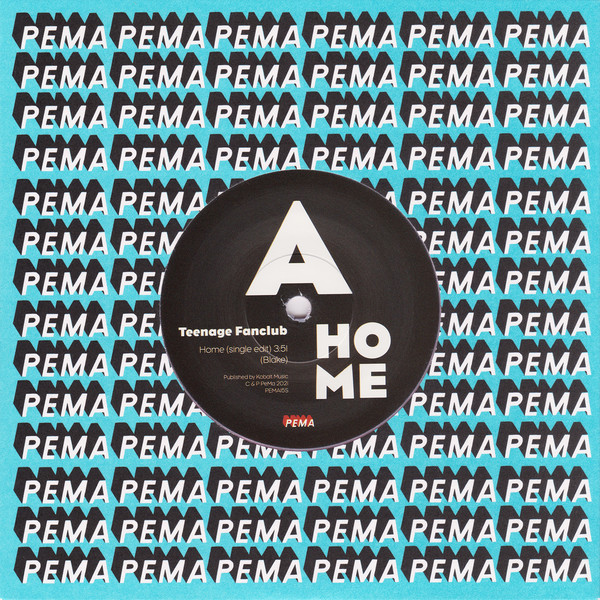 Teenage Fanclub "Home / Everything Is Falling Apart" Pink Limited 7"