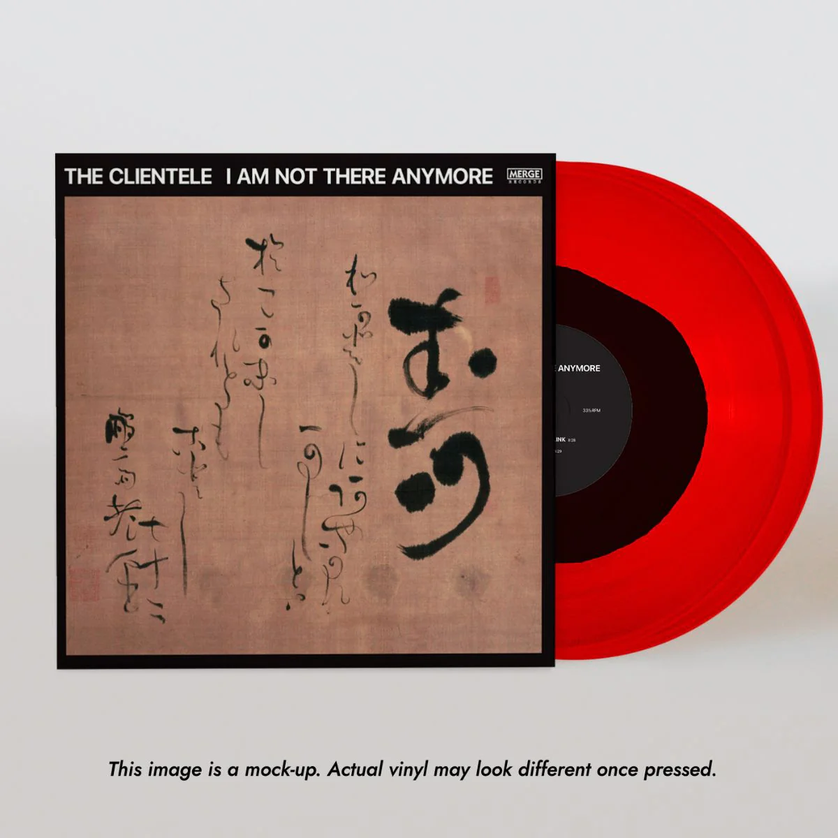 The Clientele " I Am Not There Anymore" Red 🔴 2LP