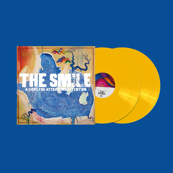 The Smile "A Light For Attracting Attention" Vinilo Amarillo 2LP