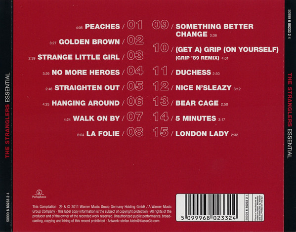 The Stranglers "Essential"" CD
