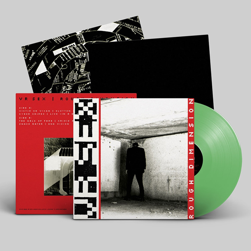 VR Sex "Rough Dimension" Green LP