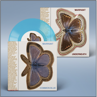 Warpaint "Common Blue/ Underneath" Transparent Blue 🔵 7"