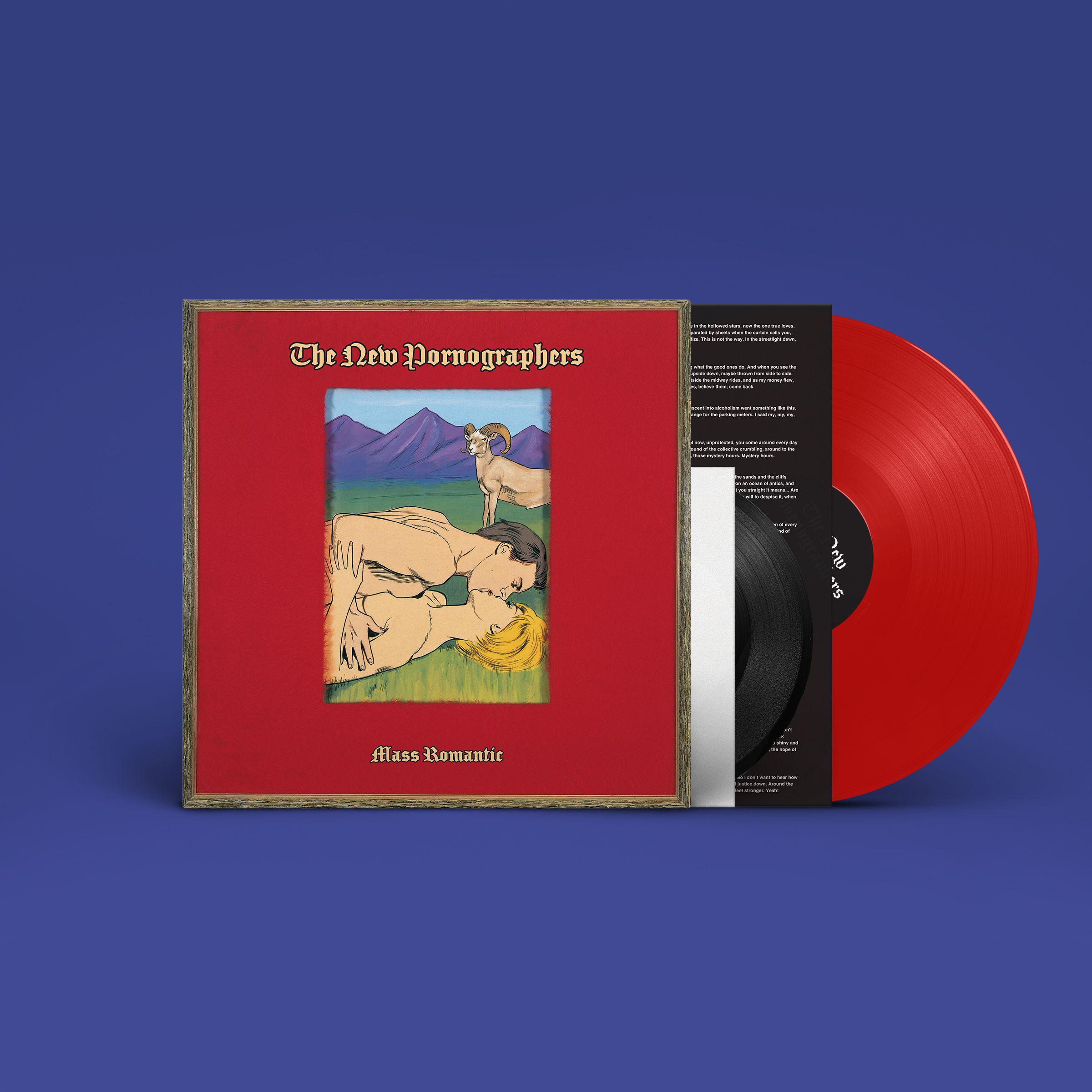 The New Pornographers "Mass Romantic" LP + 7