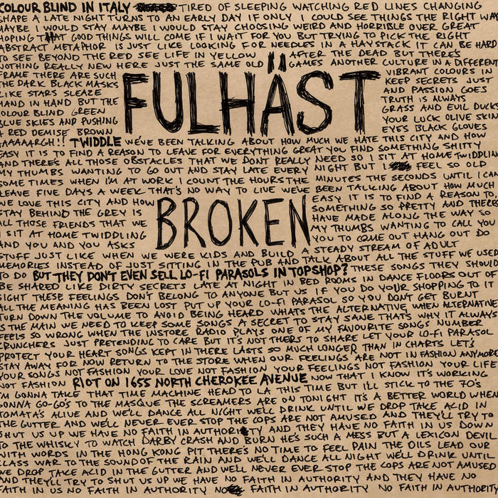 Fulhäst "Broken"