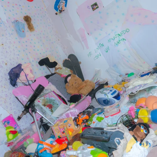 Aiko El Grupo "Me Están Apuntando Con Un Arma" LP ⚪ Blanco