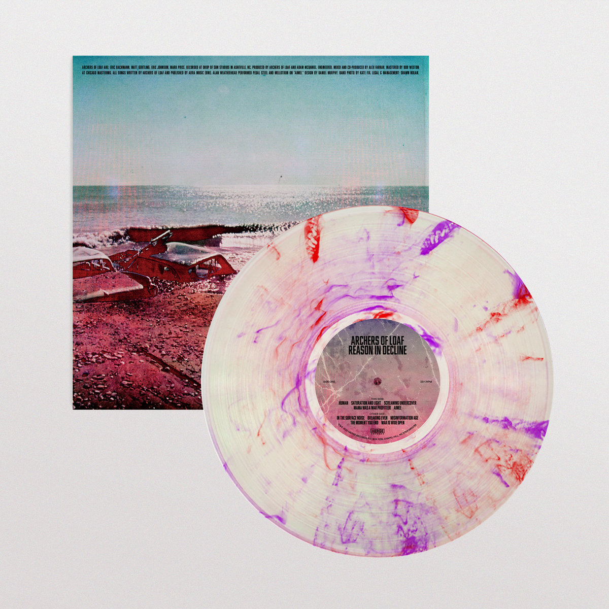 Archers of Loaf "Reason in Decline" Coloured LP