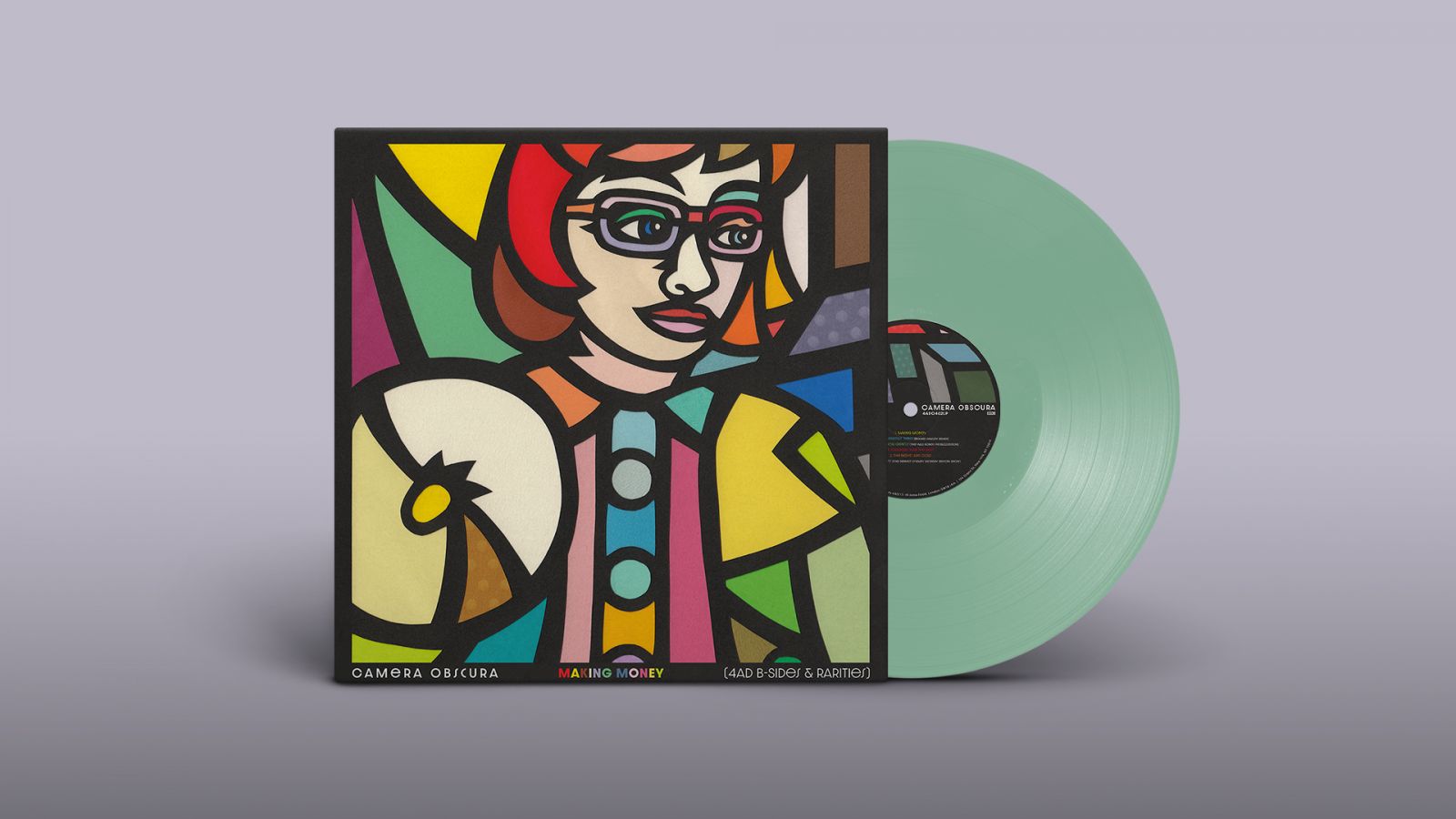 Camera Obscura "Making Money" Green LP