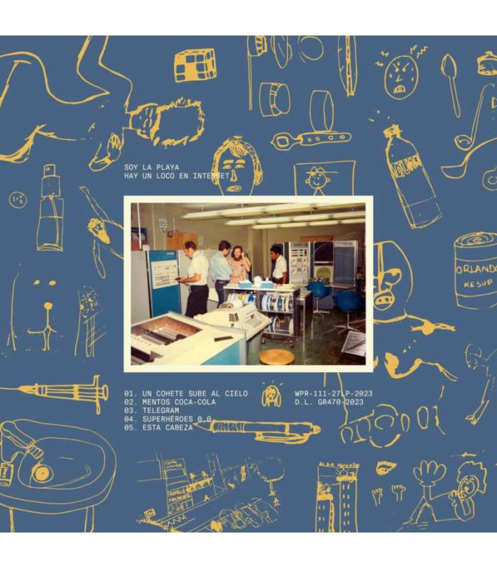 Soy la Playa "Hay un loco en internet" Lp