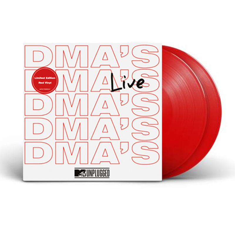 DMA's "MTV Unplugged" Red 2LP