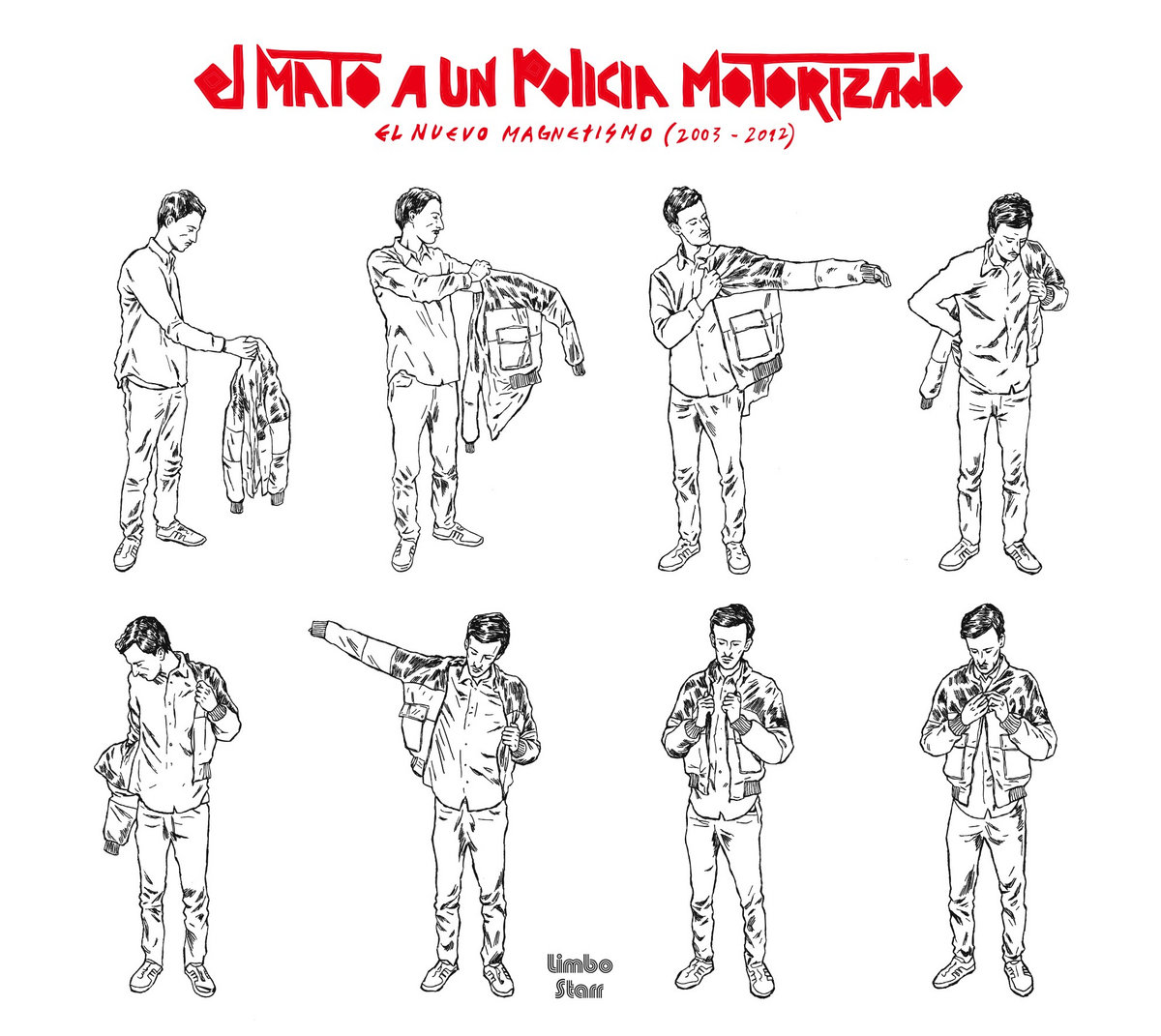 El Mató a un Policía Motorizado "El nuevo Magnetismo (2003-20012)" LP Transparente Rojo Splatter.